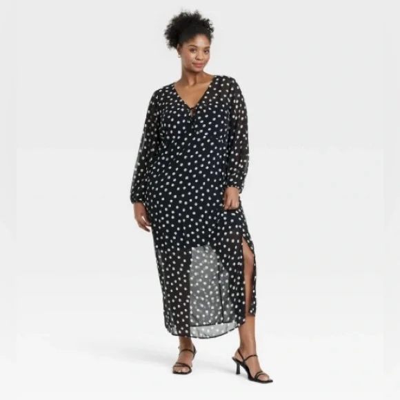 chinese dress ladies Elmont Long Sleeve Maxi Dress